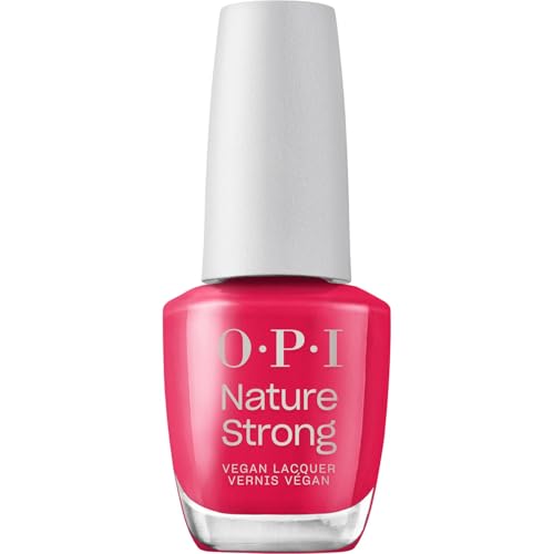 Vernis à ongles anti-écaillement OPI Nature Strong rouge intense