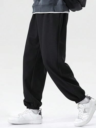 Image of dockstreet Mens Baggy fit Jogger /Sweatpants /Gym Gear, Trouser, Loose Home Relaxed Pants