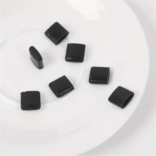 Cubiertas de goma para freidora 150/300/600/1000 unidades, pies antideslizantes de silicona para reemplazo de rejilla de freidora, accesorios para bandeja (300 unidades) miniatura 5