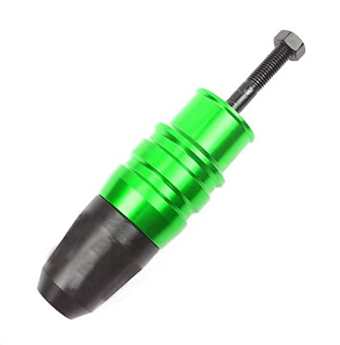 SGTB Exhaust Slider Crash Protector Dominar 250 400 R15 V3 V4 M MT 15 KTM Adventure 250 390 Duke 250 390 RC 390 Kawasaki Z1000 Z900 Z800 Z750 Z300 Z250 Green 1 Piece-image-31