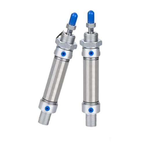 Cilindro neumático MA20 contra la corrosión: doble acción en acero inoxidable 5