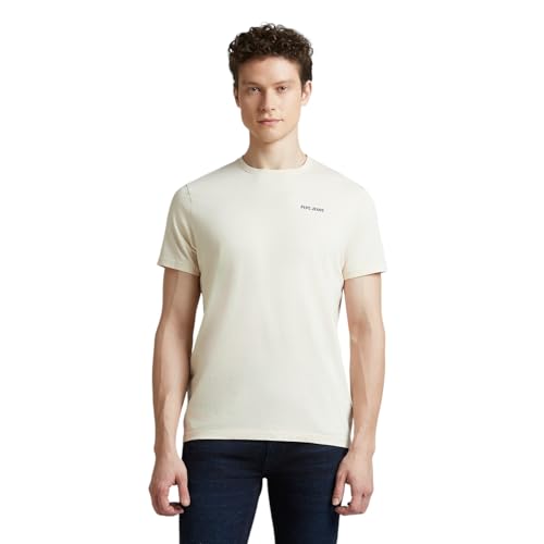 Image of Pepe Jeans Men T-Shirt|Cotton|Slim Fit