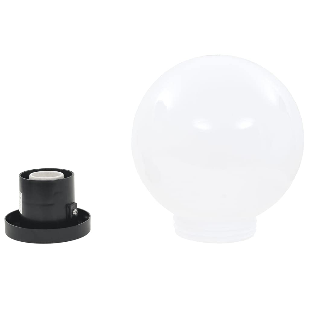Wakects LED-Kugellampen, 2 Stück 20 cm, große LED-Gartenkugel, Beleuchtung für Außenbereich, dekorative Lichter für Garten, Rasen