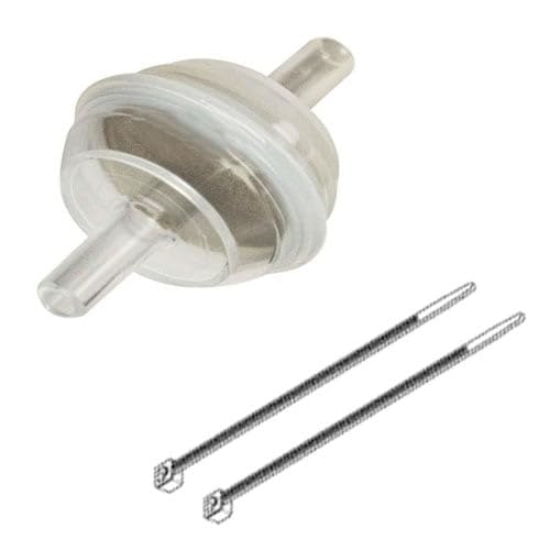 in-Line Water Filter for SciCan Statim 2000 & 5000 Series Autoclaves, Sterilizer Pump Tubing Filter, 3/16” ID Hose Connector, Replacement Water Filtration Filte OEM #01-106637S