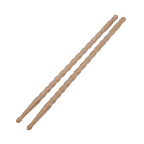 Baquetas para percusión de bambú color caqui manga M pack 2 miniatura 5