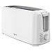 Igenix Long Slot 4 Slice Toaster, Matte White