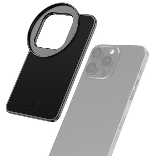 Image of K&F Concept 6.7 inch Magnetic Lens Filter Mount Adapter Compatible with iPhone and 67mm Threaded Filters, Compatible with 16 /15 /14 /13 /12 Pro Max, 16 /15 /14 Plus (Filter Not Included) | Compatible with iPhone and 67mm Threaded Filters, Compatible with 16 /15 /14 /13 /12 Pro Max, 16 /15 /14 Plus, FA201