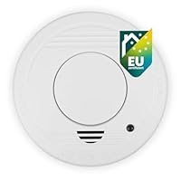 Smartwares Rauchmelder - Optischer Sensor - TÜV geprüft - Auswechselbare Batterie 5 Jahre - Testtaste - 85 dB - FSM-11510