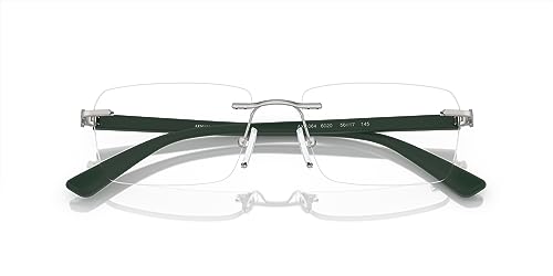 Image of Armani Exchange Mens AX1064 Rectangular Prescription Eyewear Frames