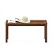 Furinno FG181110-C Tioman Outdoor Backless Bench, Natural,1-Pack