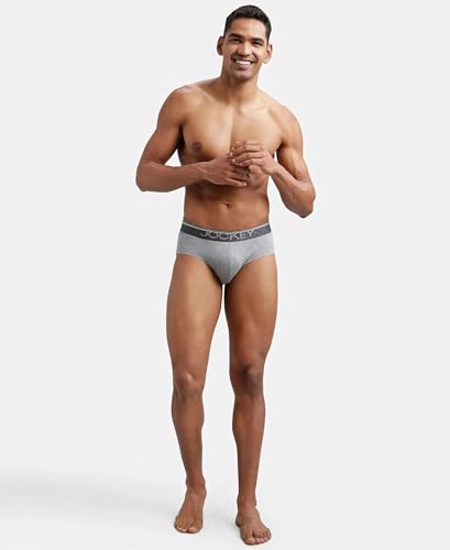 Jockey Men's Regular Plain Square Cut Brief