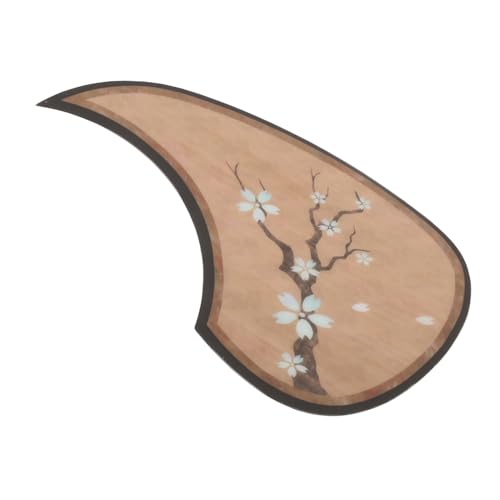 FUNOMOCYA Guitar Decor Supply Guitar Pickguard Sticker Decal Wood Grain Pvc Material