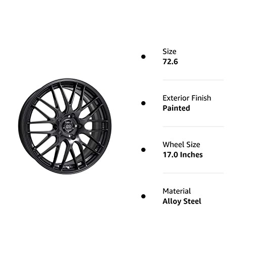 17X7 Enkei Ekm3 (Gunmetal) Wheels/Rims 5X114.3 (442-770-6545Gm) #TOP6