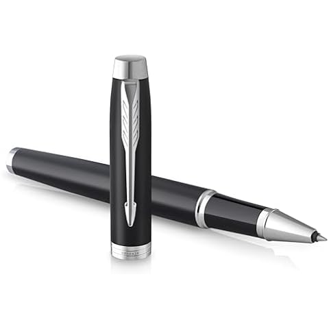 PARKER IM Rollerball Pen in Matte Black Cover