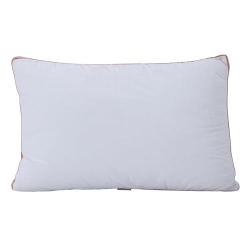 Image of maspar Clemmy Soft Silk Feel Fibre Pillow White 45X68 CM