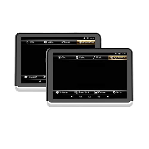Monitor para reposacabezas de coche de 10,1 pulgadas con vídeo 1080P (Pack de 2) 2
