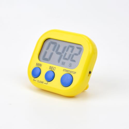 ZMCVOE Temporizador Cocina, 8 Piezas Temporizador Digital Niños con Soporte Magnético, Timer Cocina Magnetico con Soporte Plegable, Temporizador de Cocina Magnetico para Estudiar, Trabajar