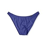 [ラ ポーム] ビキニショーツ マイクロファイバーストレッチ 伸びる 伸縮性 フロントハーフシーム メンズビキニ フルバック パンツ 下着 日本製 ラポーム 618102 ネイビー M