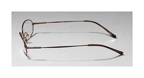 Vera Wang V17 For Ladies/Young Women/Girls Designer Full-Rim Shape Ophthalmic Imported From Italy Eyeglasses/Eyeglass Frame (48-17-135, Chocolate) #TOP15
