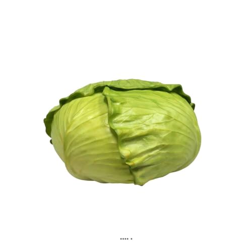 Artificielles.com - Faux Chou Blanc pour décors D 19 cm