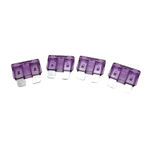 Fusible de inserción 3A violeta con carcasa de PC aislante 0278