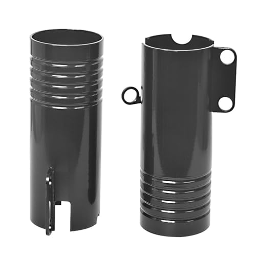 Soufflets d'amortisseur cache-tubes fourche inférieurs noirs Harley V-Rod - 3