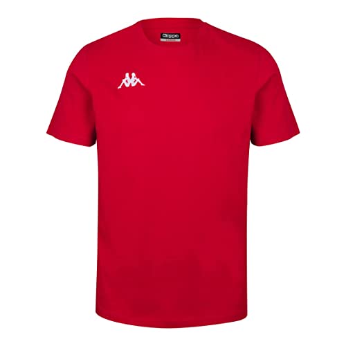 Kappa - T-Shirt Lifestyle Meleto pour Homme - Rouge - Taille M