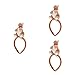 LOGOFUN 3PCS Plush Kangaroo Doll Headbands 3D Stuffed Animal Hair Hoops for Zoo Theme Parties and Photo Accessories - Brown