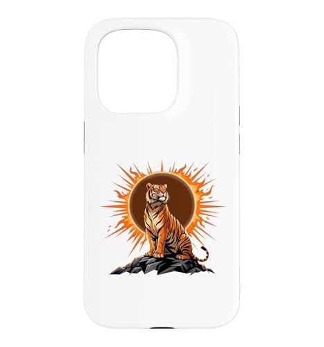 Tiger Total Solar Eclipse Alpha Lunar Mountain �����Y ���f�B�[�X �X�}�z�P�[�X iPhone 15 Pro �p