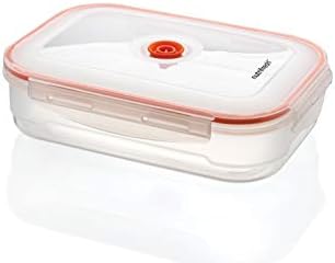Nutrifresh To Go - Plastic Food Storage Container with Vacuum Airtight Seal - 0.75L