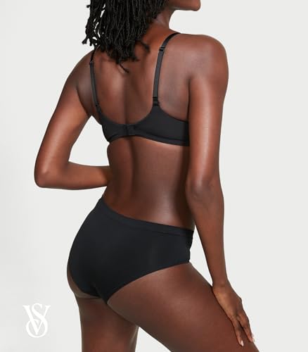 Victoria's Secret Women's Cotton Logo Hipster Underwear, Moderate Coverage Panties for Women, Multi Pack (XS-XXL)3