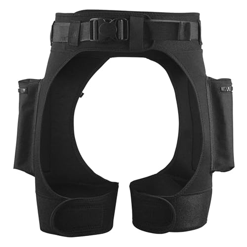 Short en néoprène pour homme combinaison 2 mm réglable avec poche noir