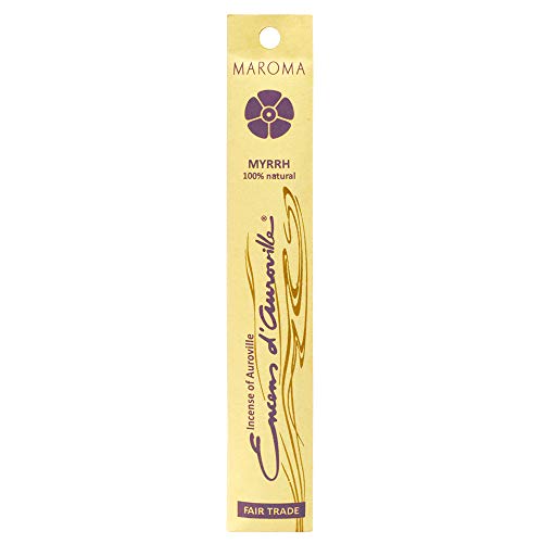 Maroma EDA Incense, Myrrh, 10 Count