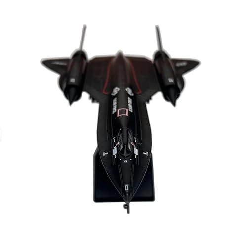Lockheed SR71 Blackbird modelo 1/144 avión metal fundido troquel colección 4