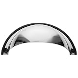 NAMOARLY Kovnexer Sicherheitsspiegel aus Acryl Dome Mirror mit Erweitertem Sichtfeld und Großer Abdeckung für Garagen und Supermärkte für Blinde Ecken und Parkbereiche
