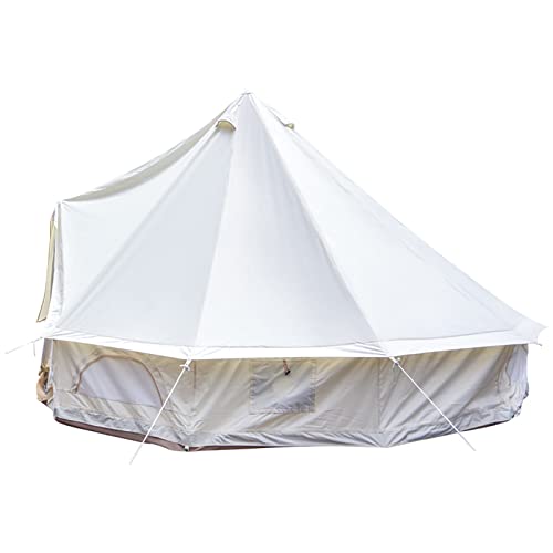 Carpa de camping de lona de algodón resistente para 2 a 8 personas miniatura 1