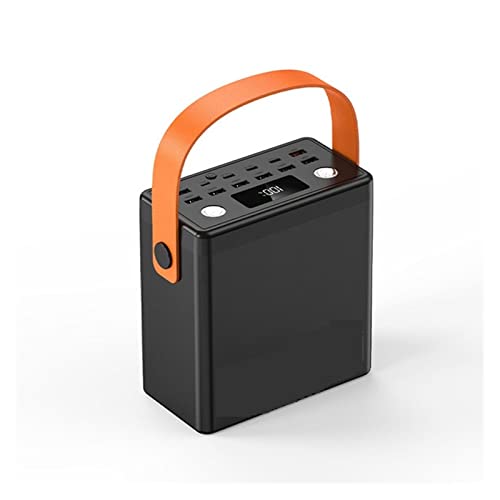 PROPFE 160000mAh Fast Charger Power Bank Portable Emergency Charging External Battery (Color : Black add 65W charge)