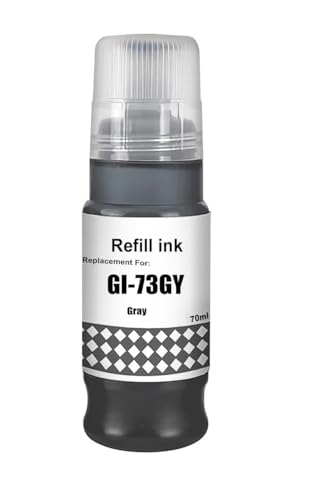 Image of GI-73 Ink Bottle Compatible for Canon Pixma G570, G670, G550, G650, G620 Printers (GI-73 Grey Ink 1 Pcs)