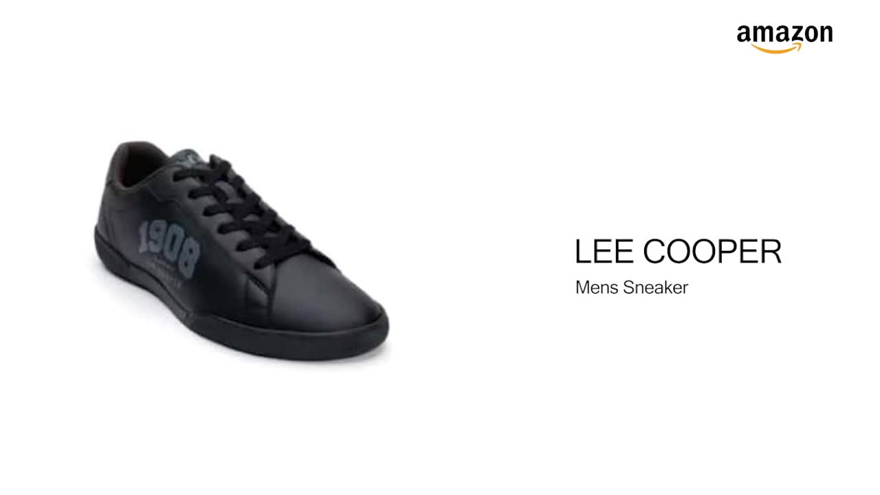Buy Lee Cooper Men's LC6526AR Sneakers_Black_40EU at Amazon.in