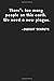 There's too many people on this earth. We need a new plague.: Dwight Schrute, Notebook, 100 lined pages, 6x9''