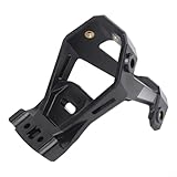 LatoYard Fahrrad Wasserflasche Cage Extender Dual Holder Mount für MTB Rennrad Lenker Sattel PC Schwarz