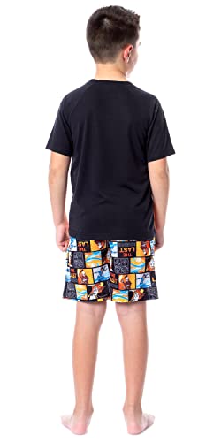 Nickelodeon Boys' Avatar The Last Airbender Cartoon Pajama Set Shorts2