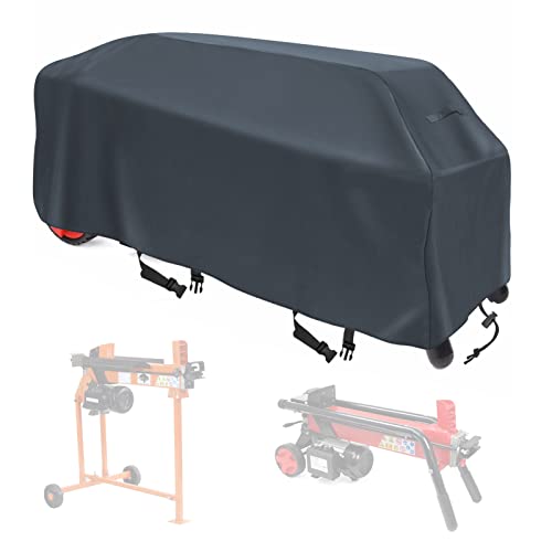SELUGOVE Log Splitter Cover for 5-9 Ton Gas-Powered and Electric-Powered Horizontal Log Splitters. Waterproof Outdoor All-Weather - Thickened and Tear-Resistant, Dustproof, Rainproof and UV-Proof