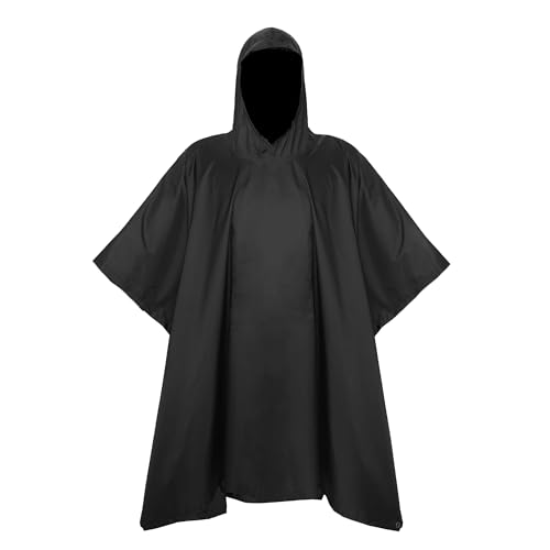Opiniones y reviews de Impermeable Negro para comprar online. 46 Impermeable Ligero Kampak KW002 Poncho Impremeable para Lluvias y Resistente (Etilvinilacetato (EVA), Negro)