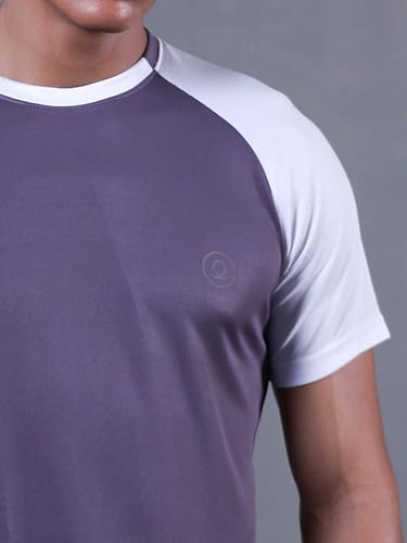 Image of CHKOKKO Gym Tshirt for Men Workout Regular fit t Shirt for man Breathable Dry fit Sports t Shirt Half Sleeve Activewear Round Neck Yoga and Running & Outdoor activites