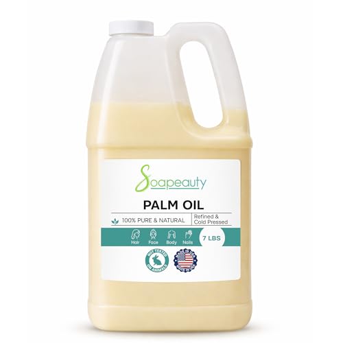 Image of Soapeauty PALM OIL RBD CARRIER COLD PRESSED 100% PURE NATURAL (7 LB)