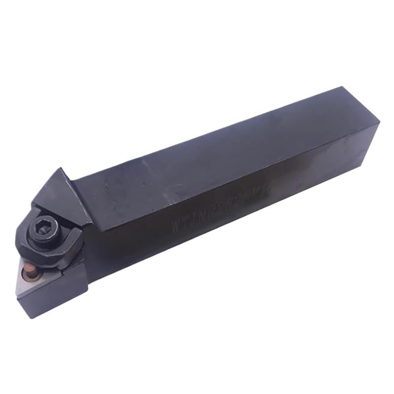 1pc WTJNR2525M16 External Turning Tool CNC Lathe Tool Holder External Turning Tool Holder 93 ° CNC Lathe Outer Tool Holder Tool(2.5)
