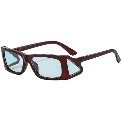 Fashion Unique Small Square Sunglasses Women Retro Designer Black Men Trending Punk Sun Glasses UV400