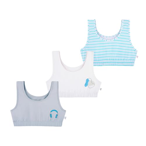 Image of YouGotPlanB Cotton Sports Bra | Ages 8-16 Years | U-Shaped Style | Non-Padded, Double-Layered for Coverage