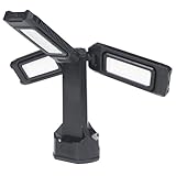 山善(YAMAZEN) any ロケーションライト 充電式LEDライト 防水IPX4 最大光量4500ルーメン 角度自在で暗い場所での作業効率UP YAL-6957T